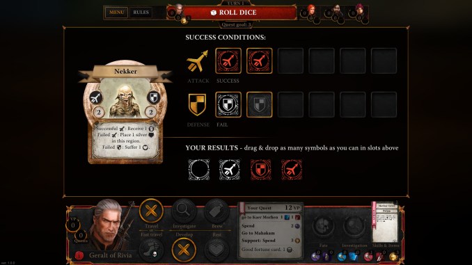 The Witcher Adventure Game screenshot 2