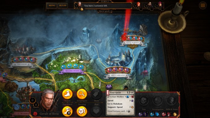 The Witcher Adventure Game screenshot 1